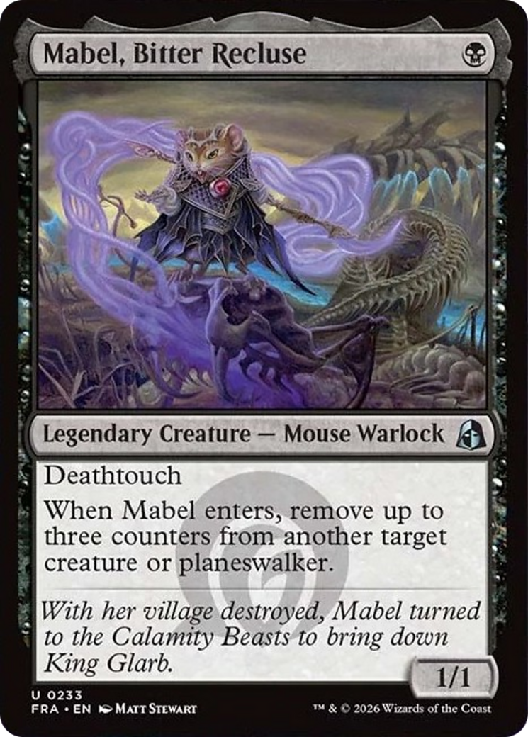 Mabel, Bitter Recluse (FRA)