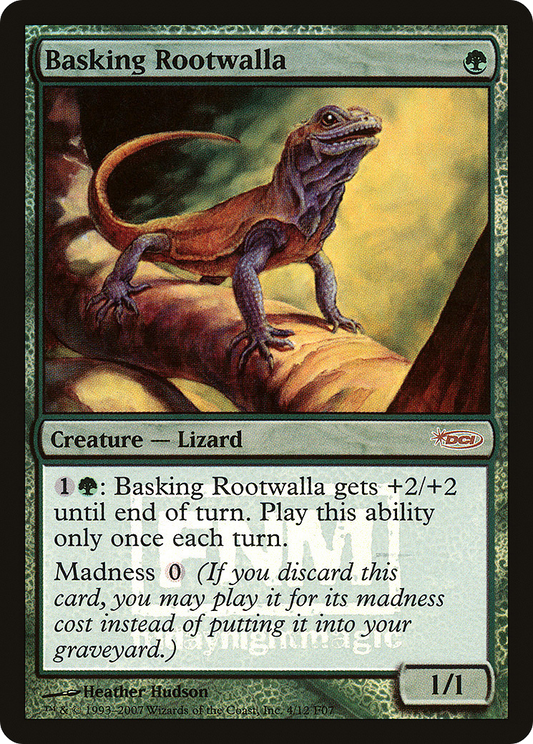 Basking Rootwalla (004) (FNM) - Foil