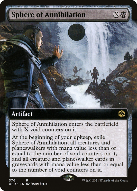 Sphere of Annihilation (376) (Extended Art) - Foil
