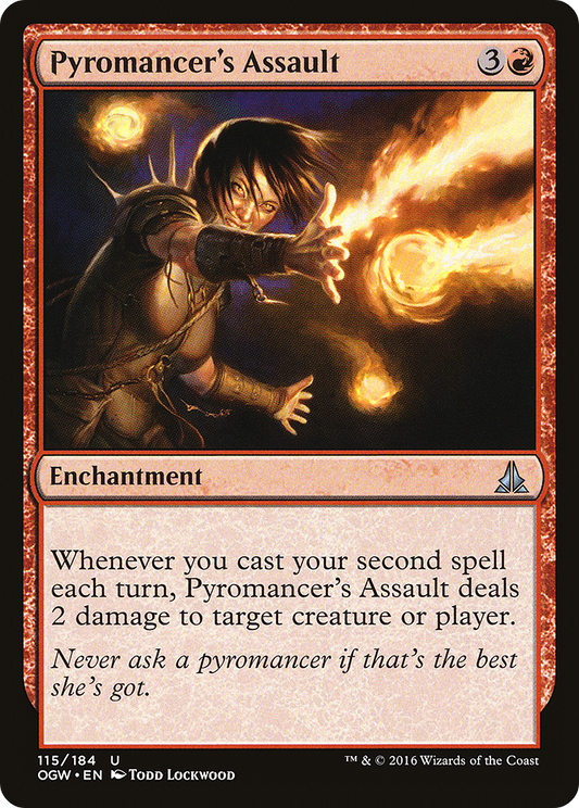 Pyromancer's Assault - Foil