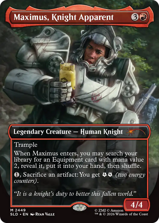 Maximus, Knight Apparent (2449) (Borderless) (SLD)