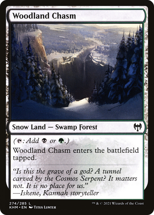 Woodland Chasm - Foil