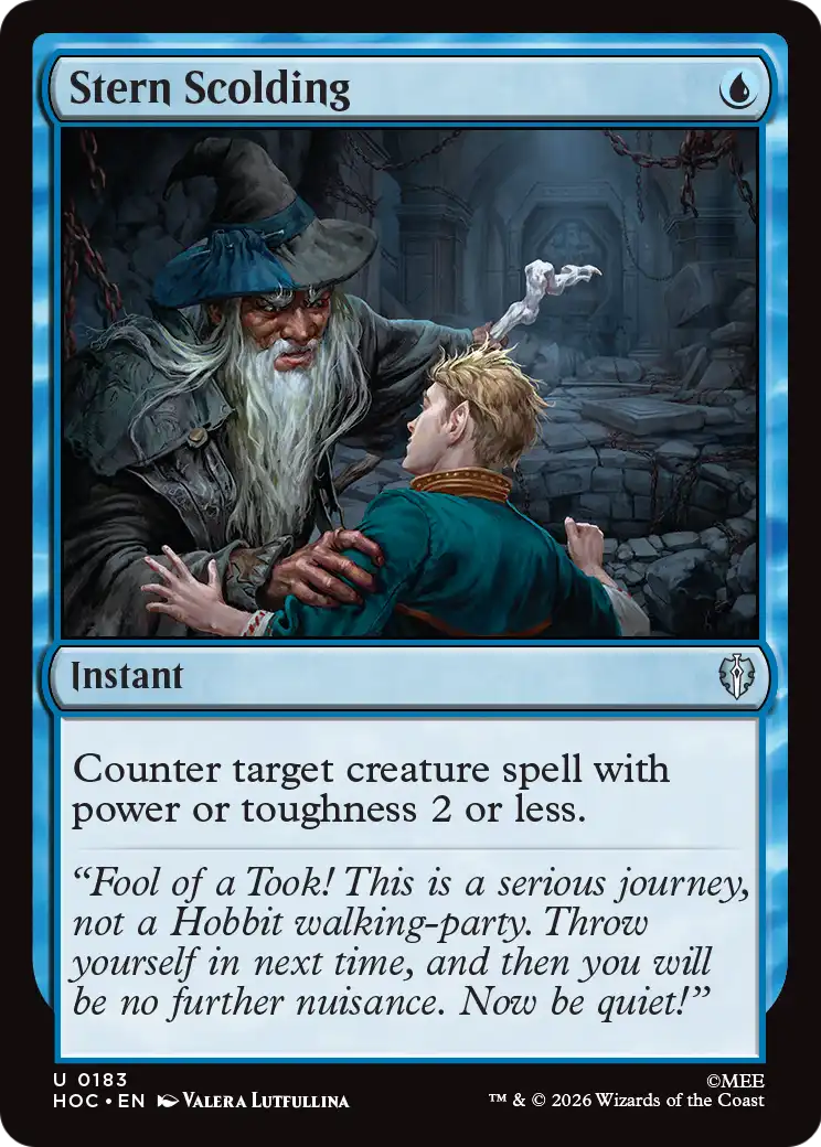 Stern Scolding (HOC)