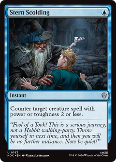 Stern Scolding (HOC)