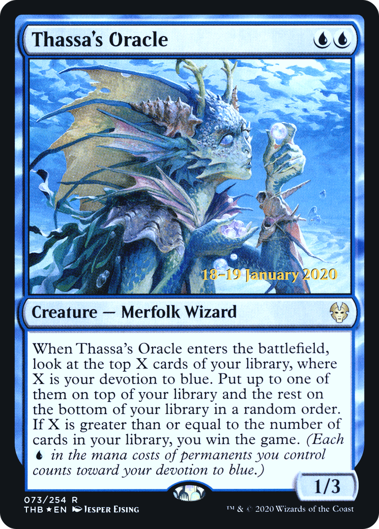 Thassa's Oracle (073) (Prerelease) - Foil