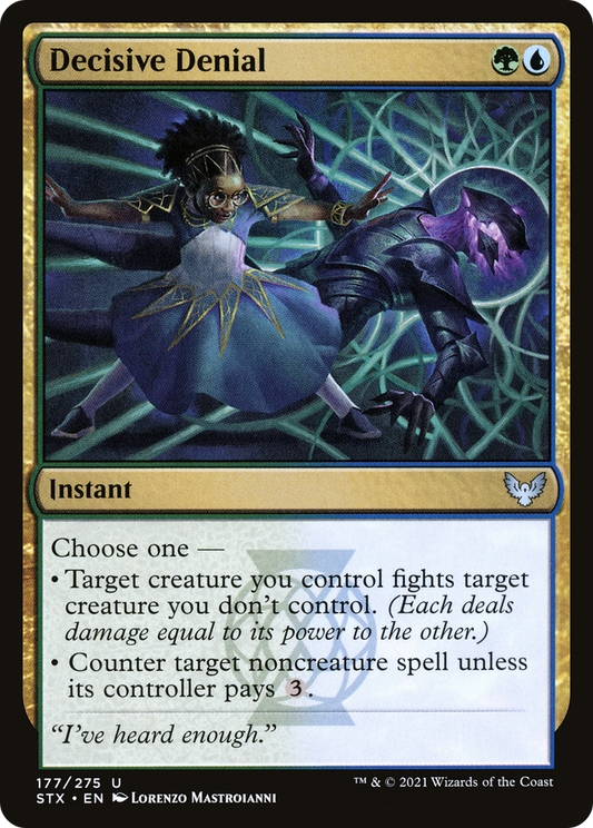 Decisive Denial - Foil