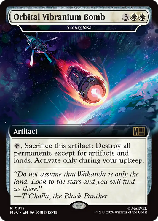 Orbital Vibranium Bomb [Scourglass] (0318) (Extended Art) (MSC)