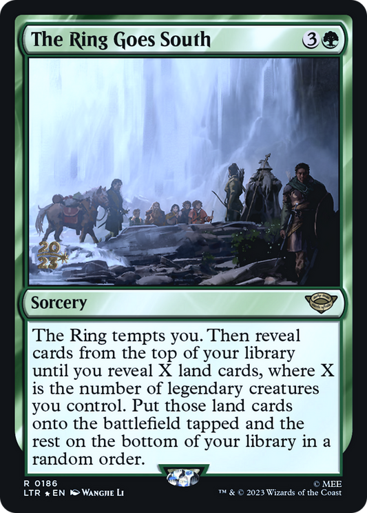 The Ring Goes South  (0186) (Prerelease) - Foil