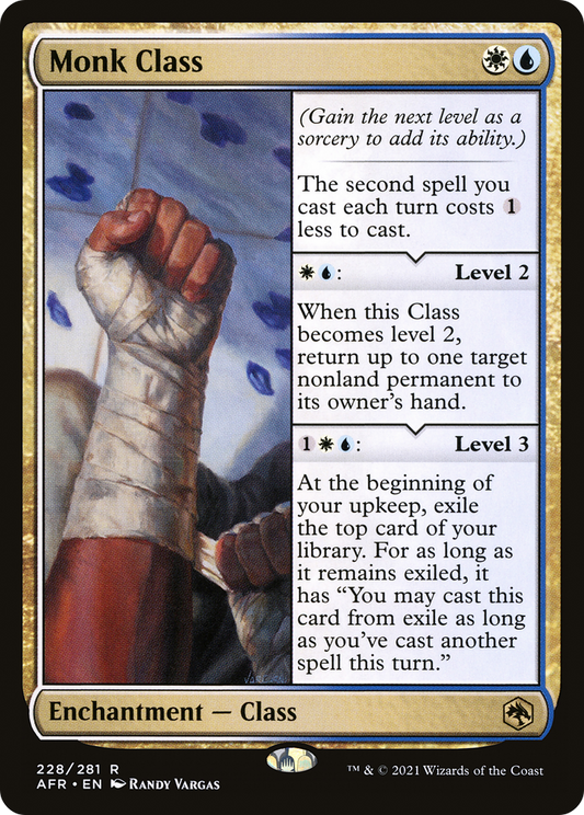 Monk Class - Foil