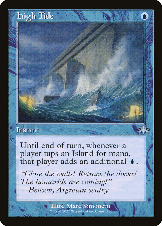 High Tide (286) (Retro Frame) - Foil