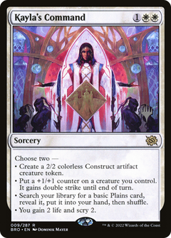 Kayla's Command (009) (Promo Pack)