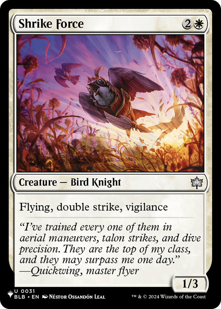 Shrike Force (BLB-31) (PLST)