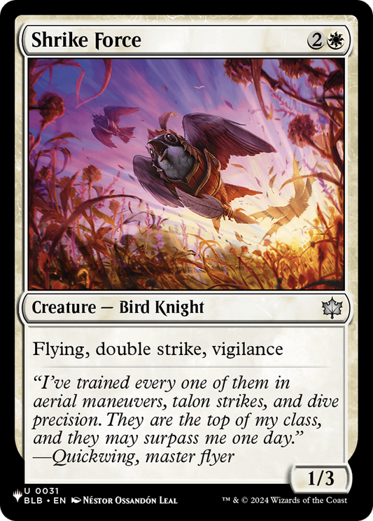 Shrike Force (BLB-31) (PLST)