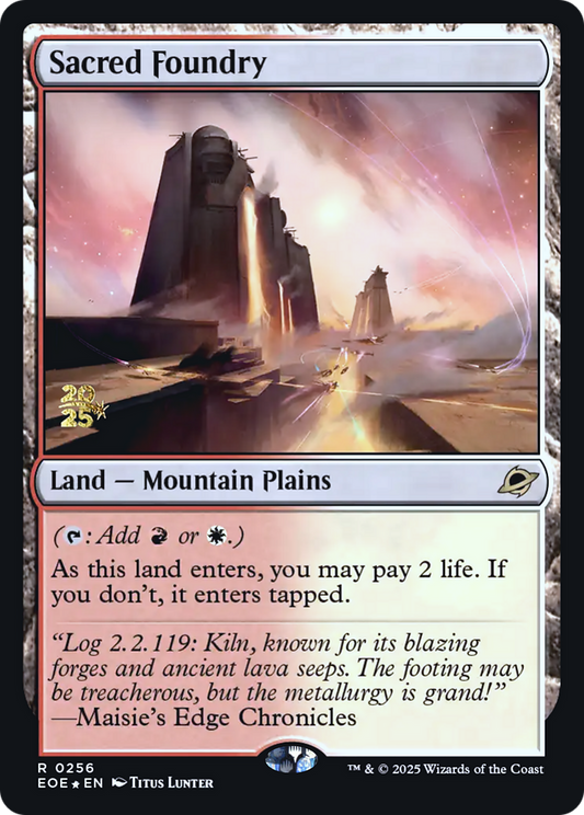 Sacred Foundry (0256) (Prerelease) - Foil