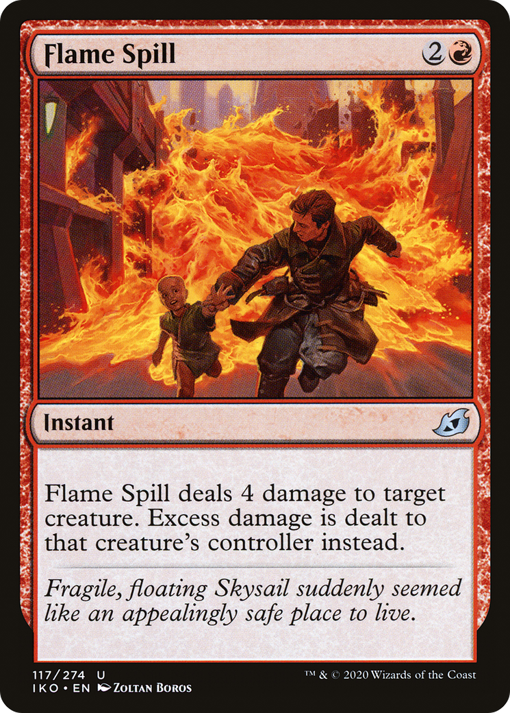 Flame Spill - Foil