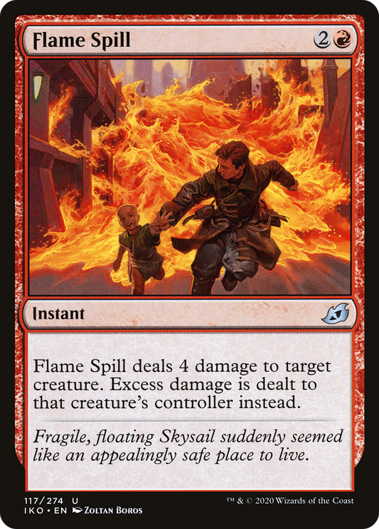 Flame Spill - Foil