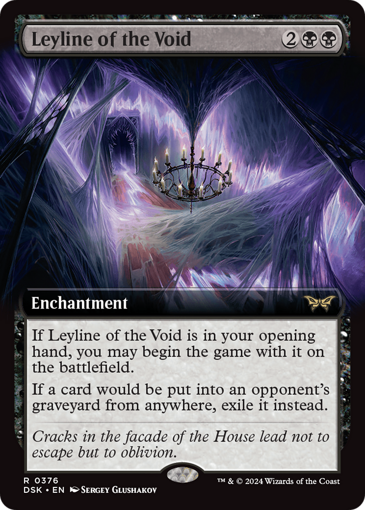 Leyline of the Void (0376) (Extended Art) - Foil