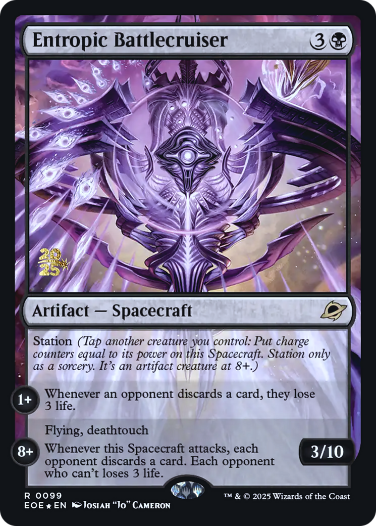 Entropic Battlecruiser (0099) (Prerelease) - Foil
