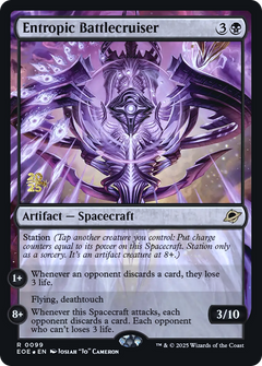Entropic Battlecruiser (0099) (Prerelease) - Foil