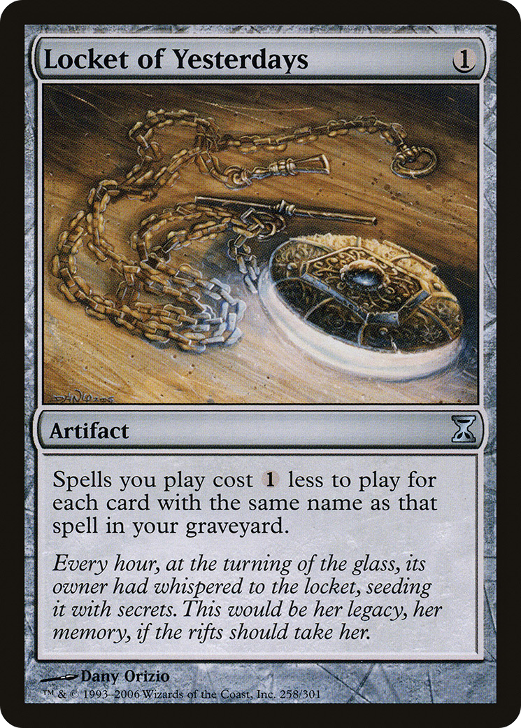 Locket of Yesterdays - Foil