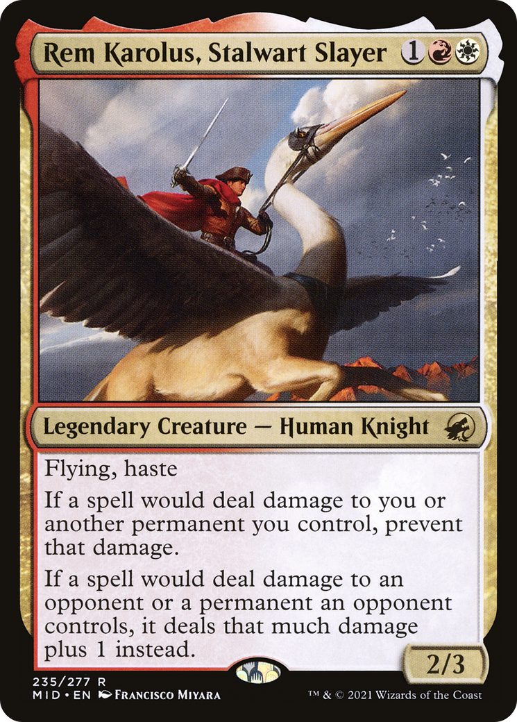 Rem Karolus, Stalwart Slayer - Foil