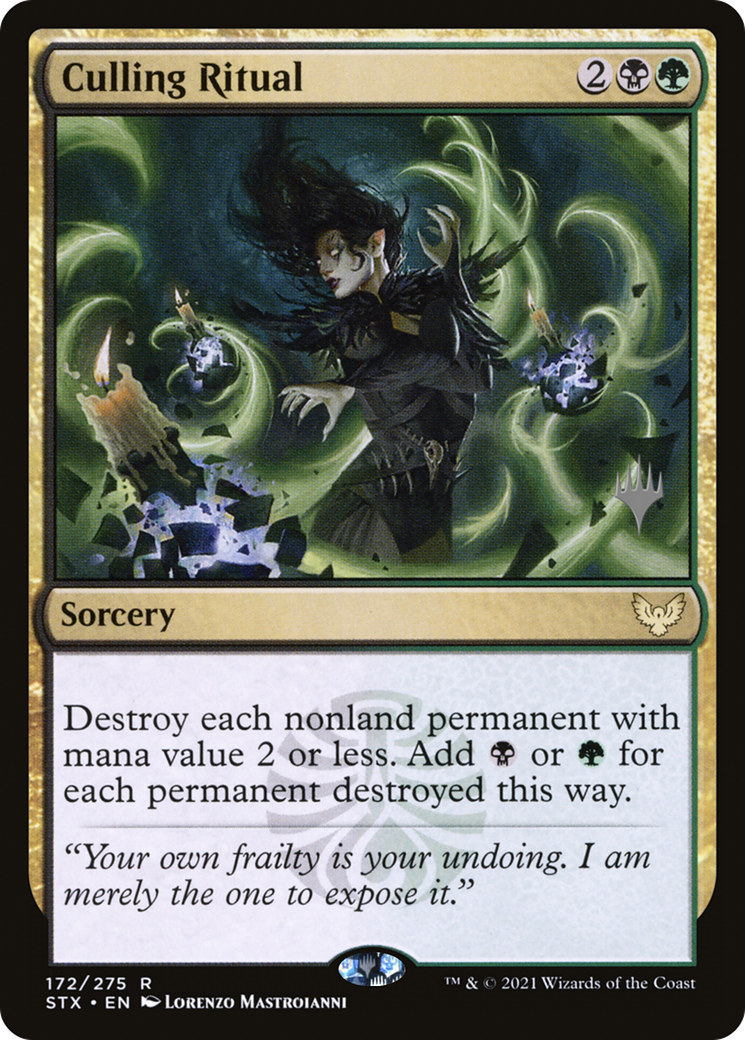 Culling Ritual (172) (Promo Pack) - Foil