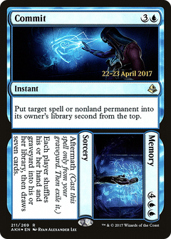 Commit // Memory (211) (Prerelease) - Foil