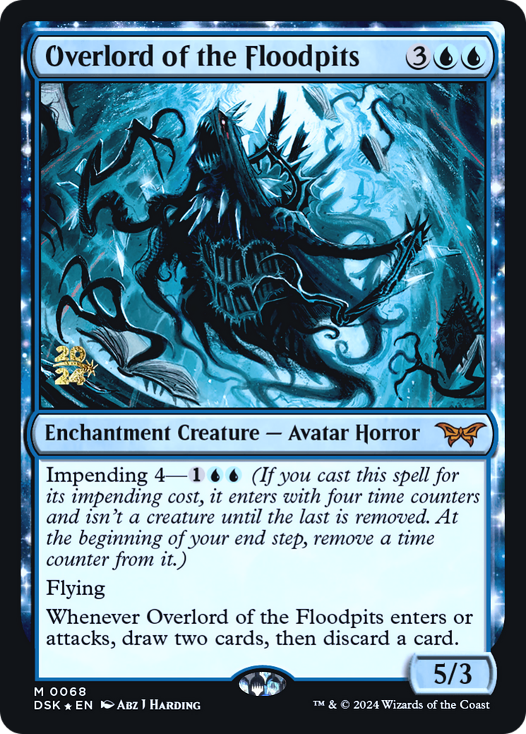 Overlord of the Floodpits (0068) (Prerelease) - Foil