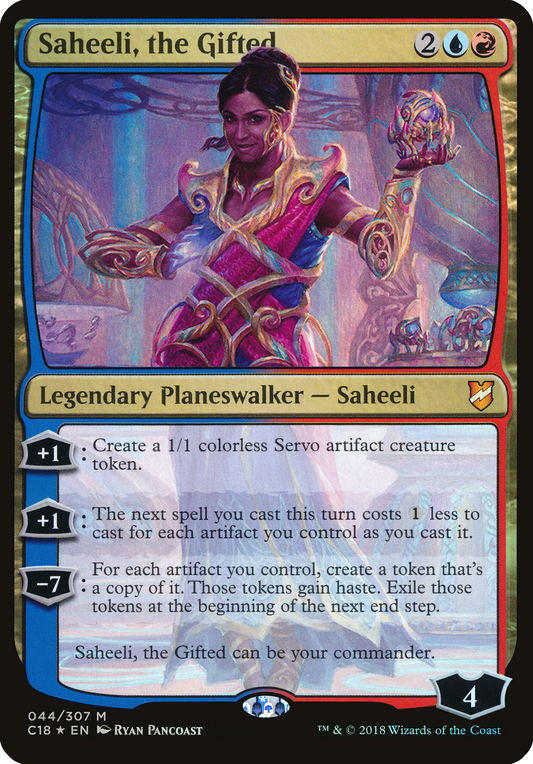 Saheeli, the Gifted (Oversized) - Foil
