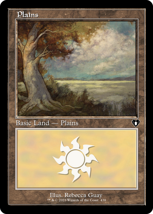 Plains (0438) (Retro Frame) - Foil