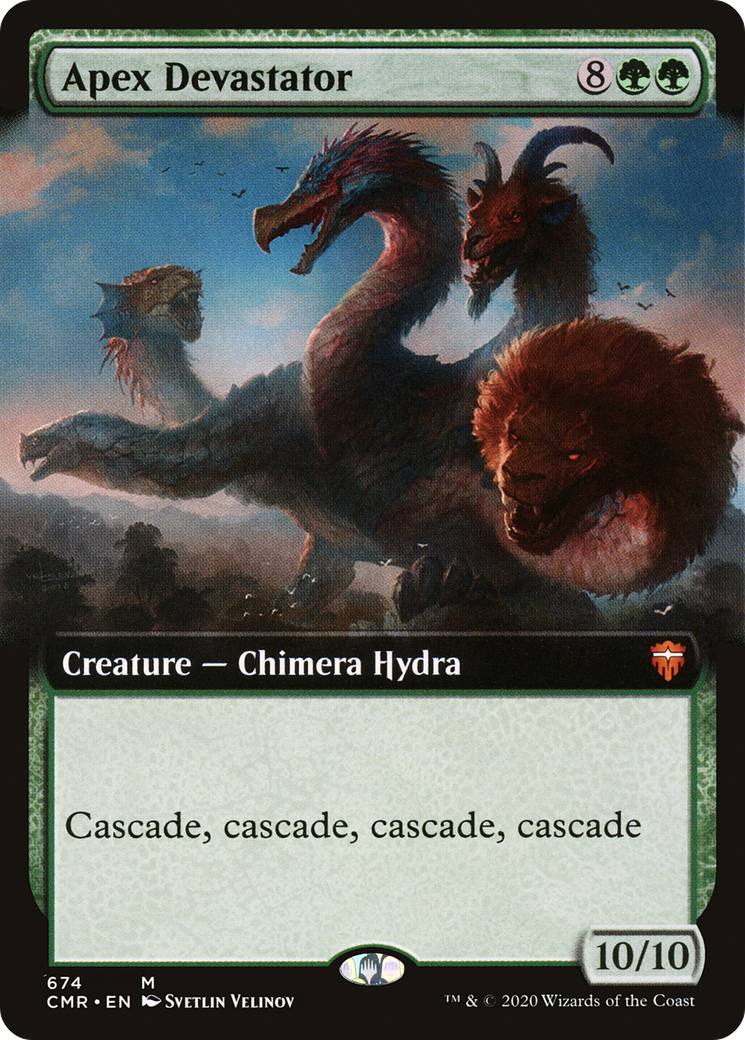 Apex Devastator (674) (Extended Art) - Foil