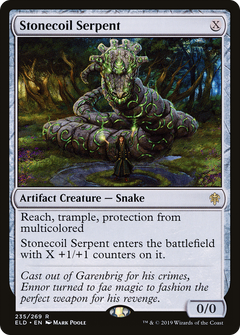 Stonecoil Serpent - Foil