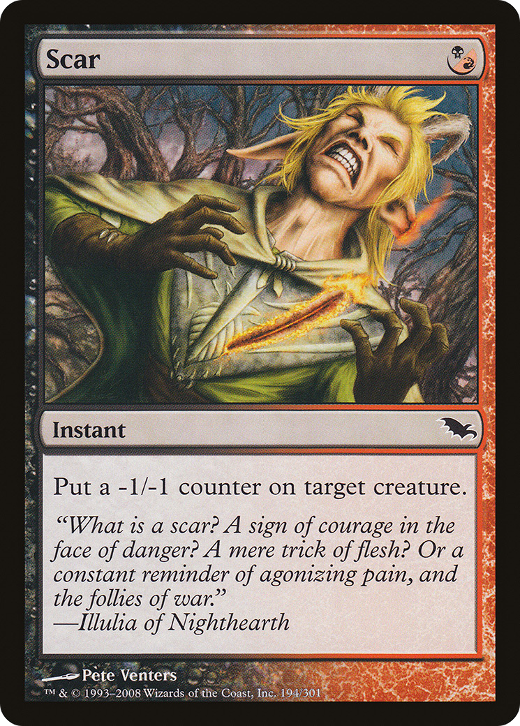 Scar - Foil