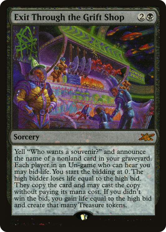 Exit Through the Grift Shop (360) - Galaxy Foil