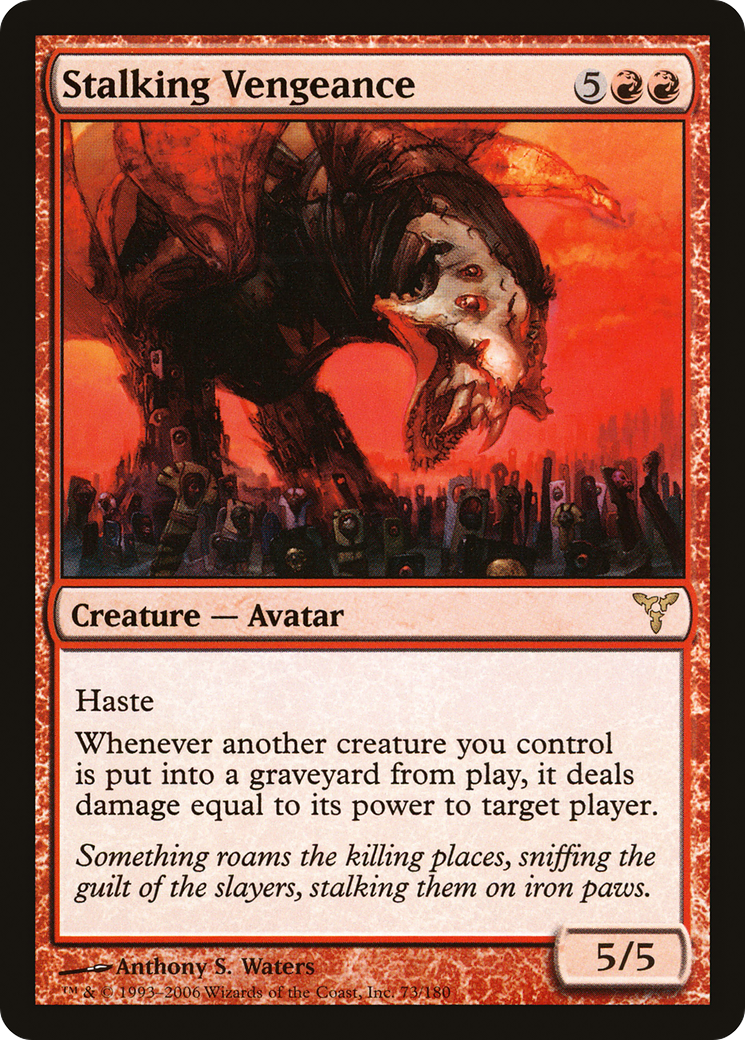 Stalking Vengeance - Foil
