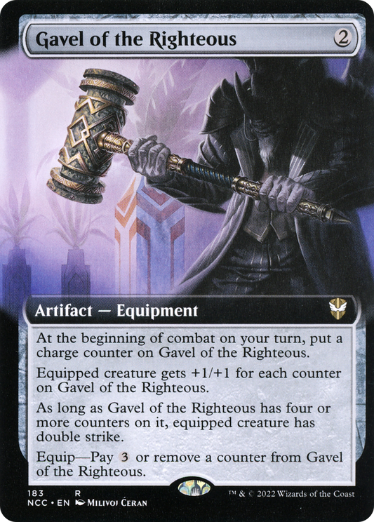 Gavel of the Righteous (183) (Extended Art)