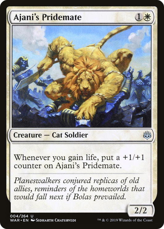Ajani's Pridemate - Foil