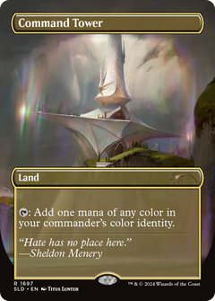 Command Tower (1697) (Borderless) - Foil