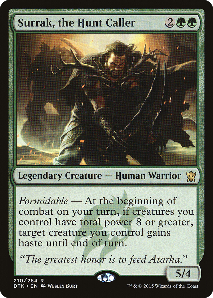 Surrak, the Hunt Caller - Foil
