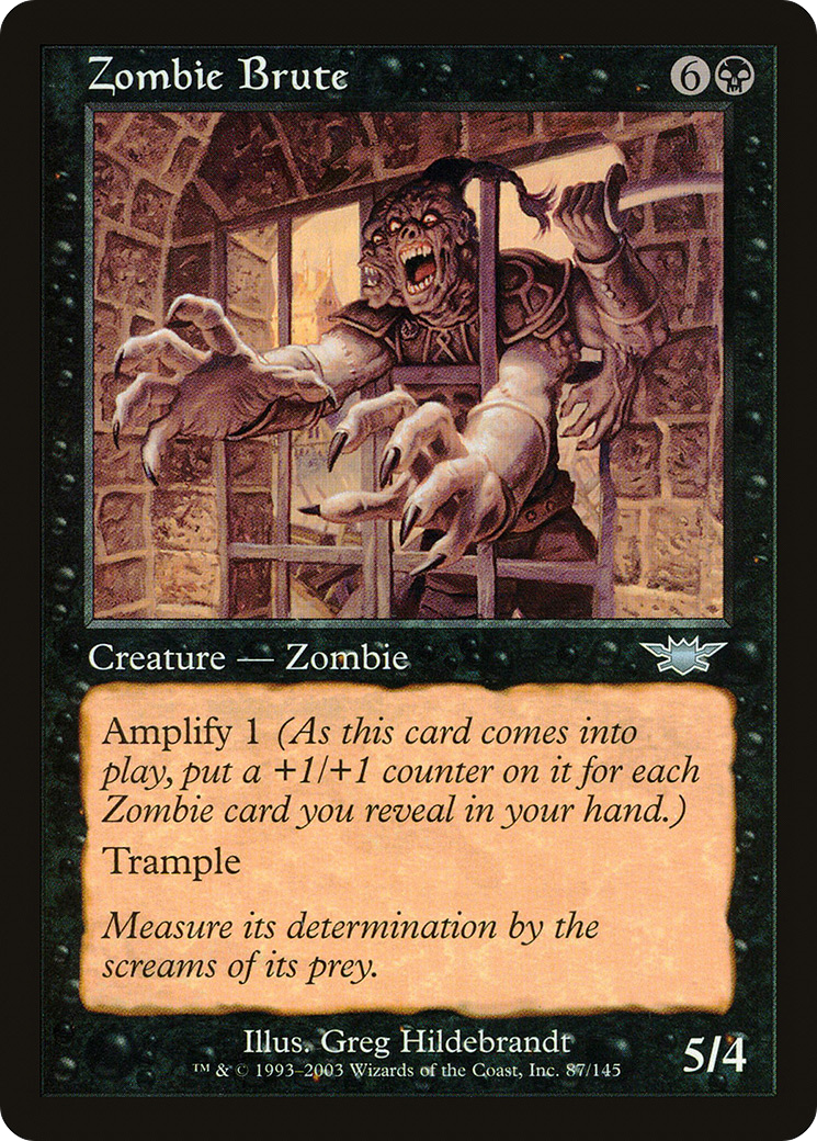 Zombie Brute - Foil