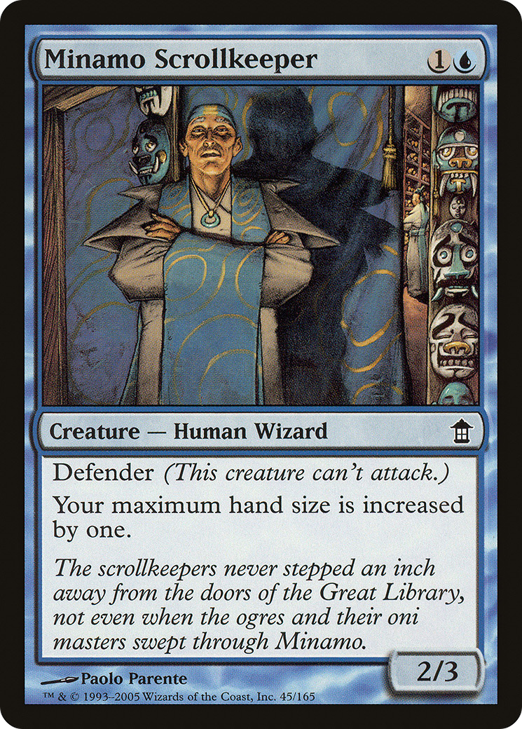 Minamo Scrollkeeper - Foil