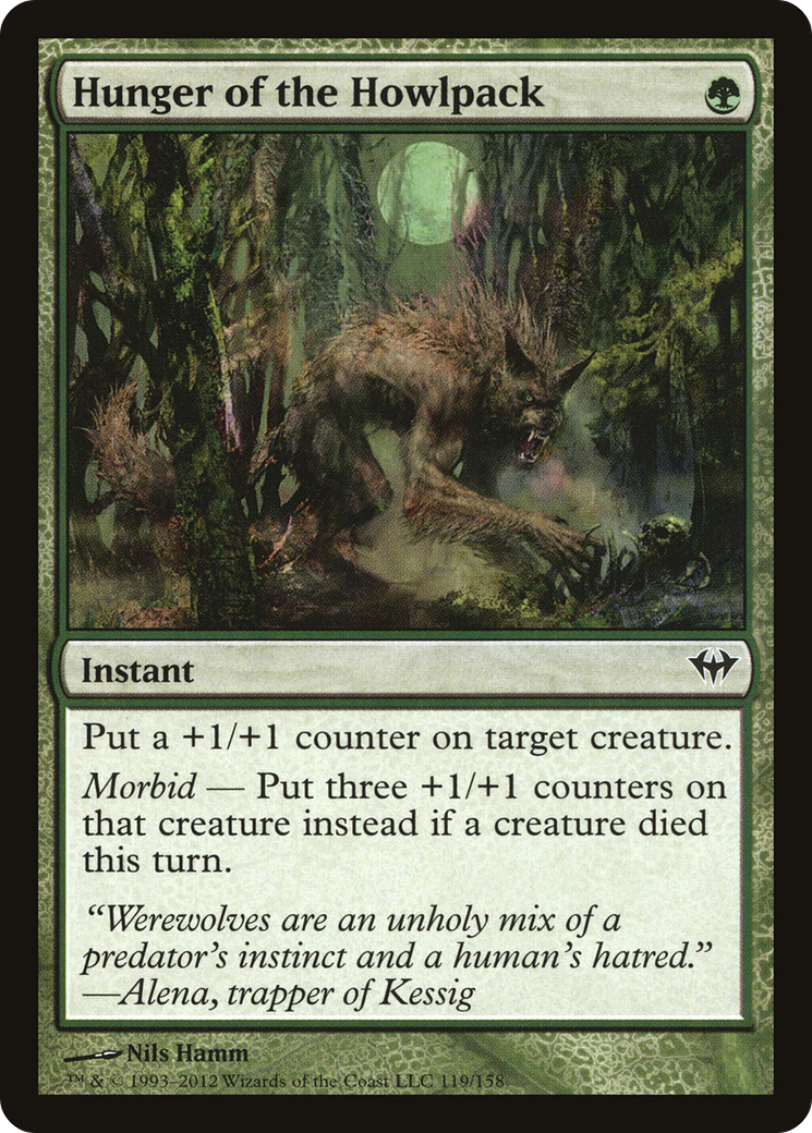 Hunger of the Howlpack - Foil