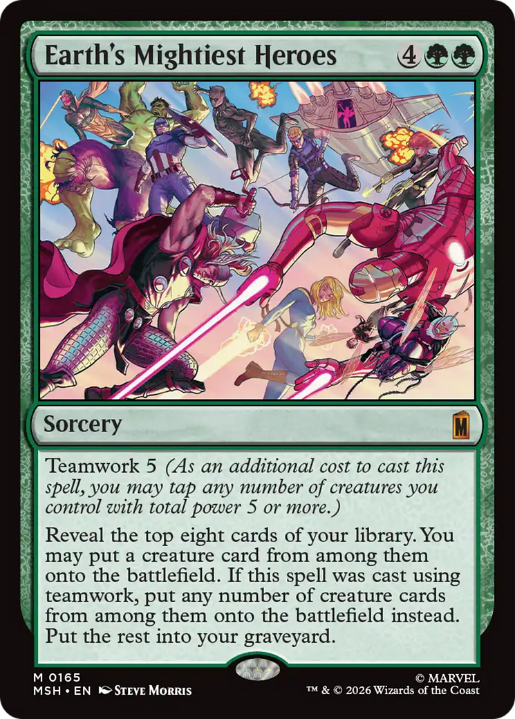 Earth's Mightiest Heroes (MSH) - Foil