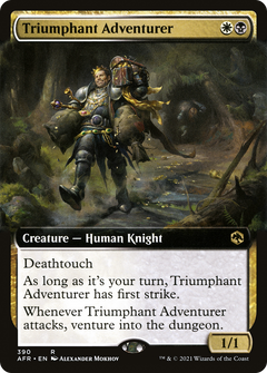 Triumphant Adventurer (390) (Extended Art)