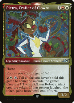 Pietra, Crafter of Clowns (519) (Showcase) - Galaxy Foil
