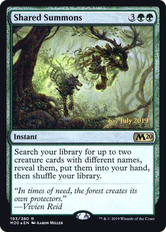 Shared Summons (193) (Prerelease) - Foil