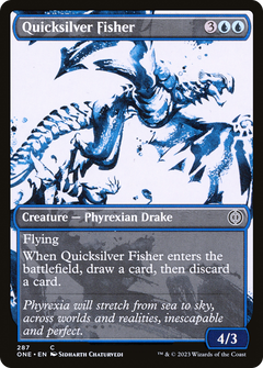 Quicksilver Fisher (287) (Showcase) - Foil