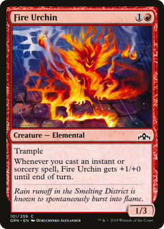 Fire Urchin - Foil