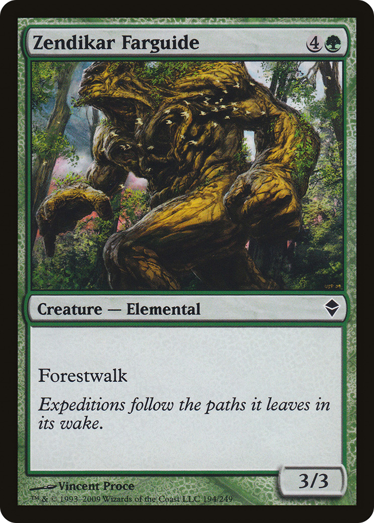 Zendikar Farguide - Foil