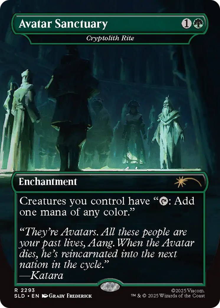 Avatar Sanctuary [Cryptolith Rite] (2293) (Borderless) - Foil sld